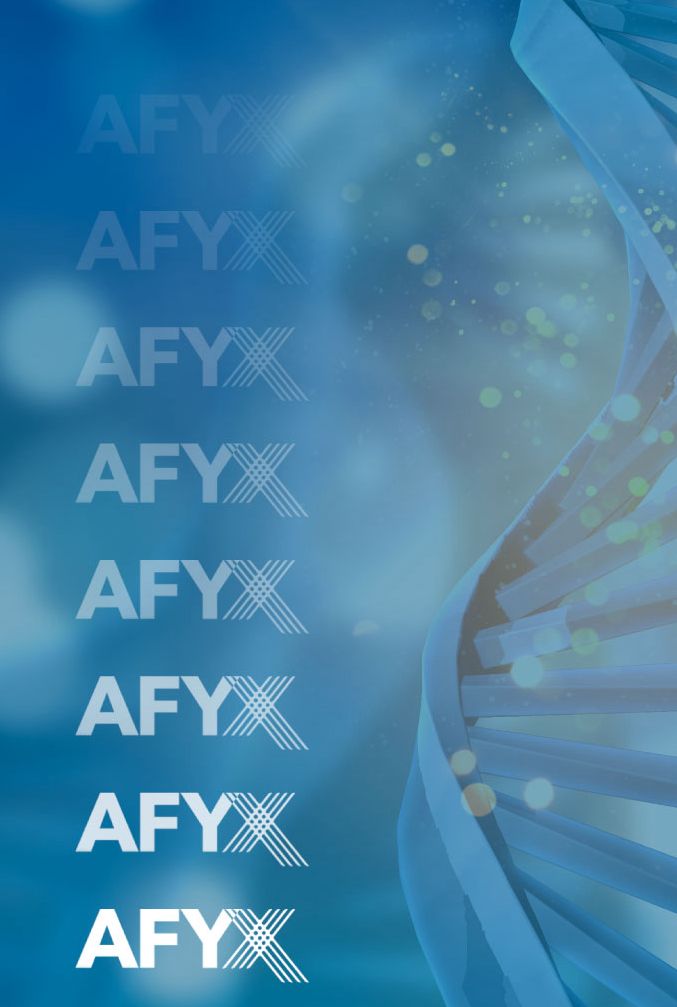 AFYX brand and science illustration