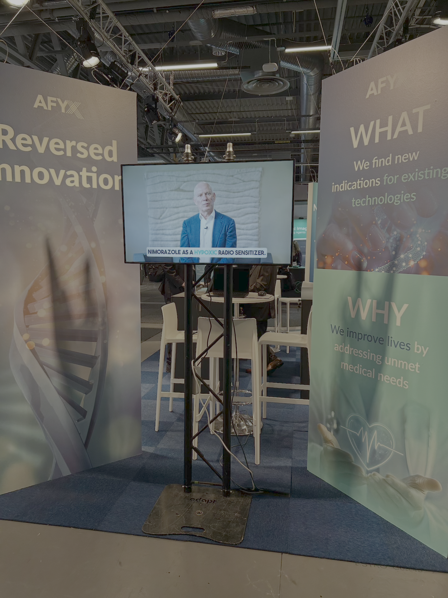 AFYX research presentation at a conference